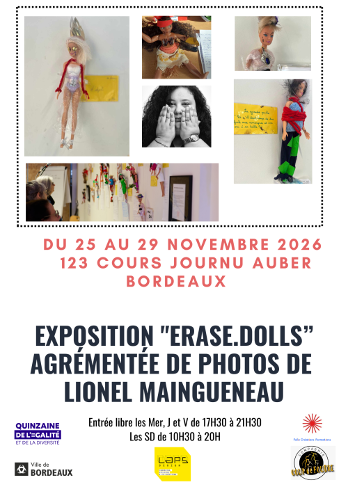 Flyer erase dols et lionel maingueneau